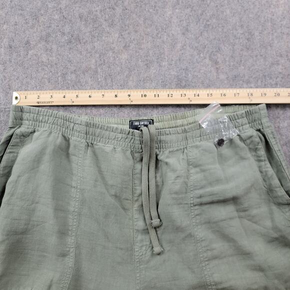 Todd Snyder Drawstring Linen Pants size XXL Green *Read* - Picture 4 of 16